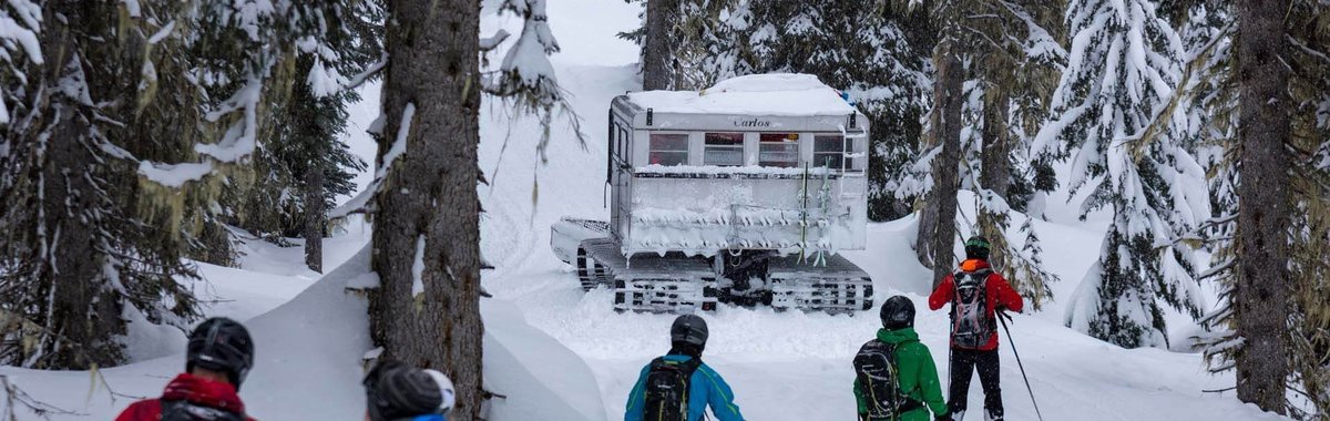 Mustang Powder Cat Skiing