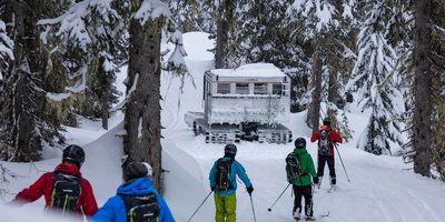 Mustang Powder Cat Skiing